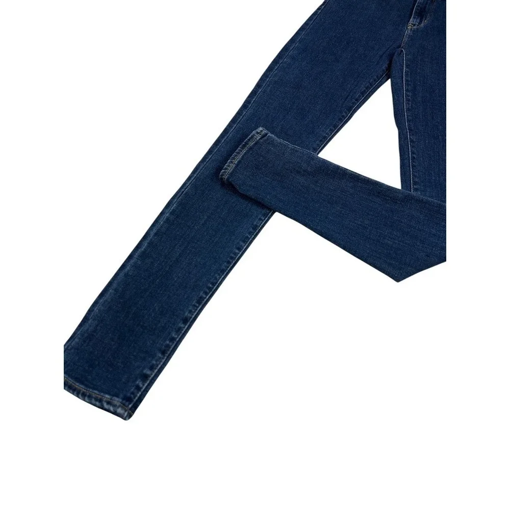 Levis 721 High Rise Skinny Jeans Womens 24 Dark Wash Stretch Denim‎